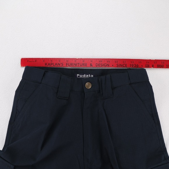 Lot of 2 Tactical Cargo Navy Blue Pudala Uniform 32x34 Multi Pocket Workwear New - Picture 8 of 13